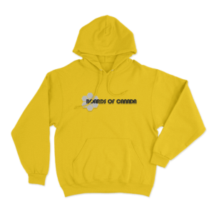 Boards of Canada Big Hex Logo Unisex Hoodie Yellow