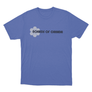 Boards of Canada Big Hex Logo Unisex T Shirt Blue