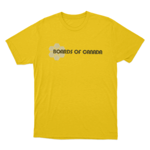 Boards of Canada Big Hex Logo Unisex T Shirt Yellow