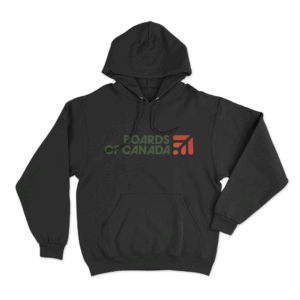 Boards of Canada Leaf Logo Unisex Hoodie Black