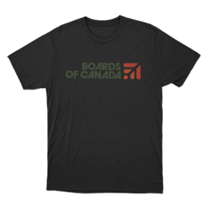 Boards of Canada Leaf Logo Unisex T Shirt Black