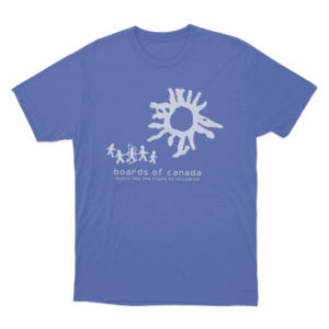 Music Has the Right to Children Unisex T Shirt Blue