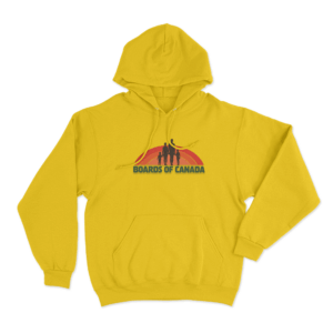 Nuclear Family Logo Unisex Hoodie Yellow